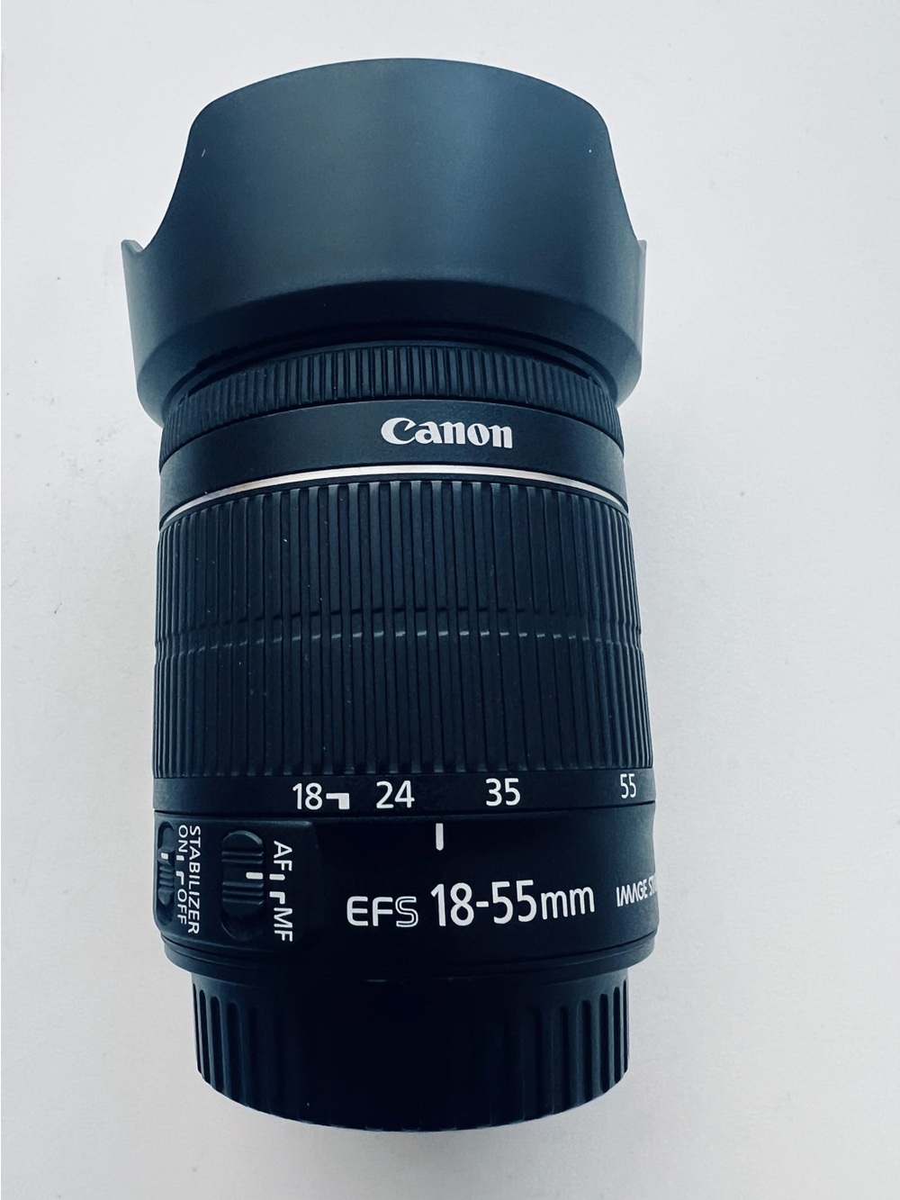 Canon 18-55mm EFS Zoom Lens — Black